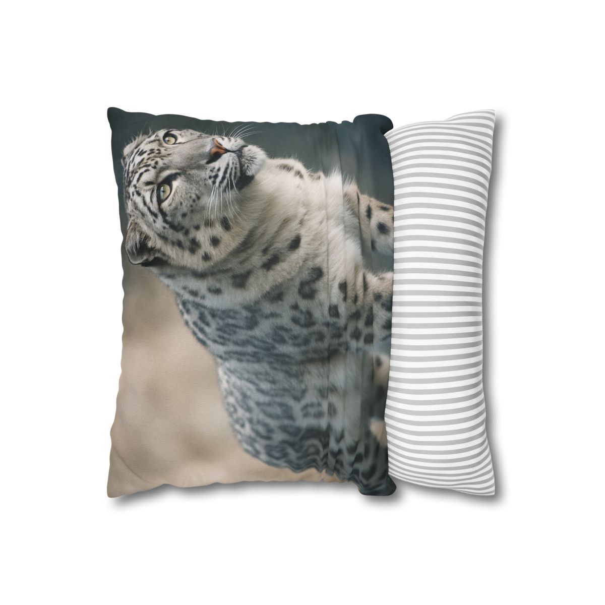 Mist Veil Snow Leopard comfortable bedding pillow covers