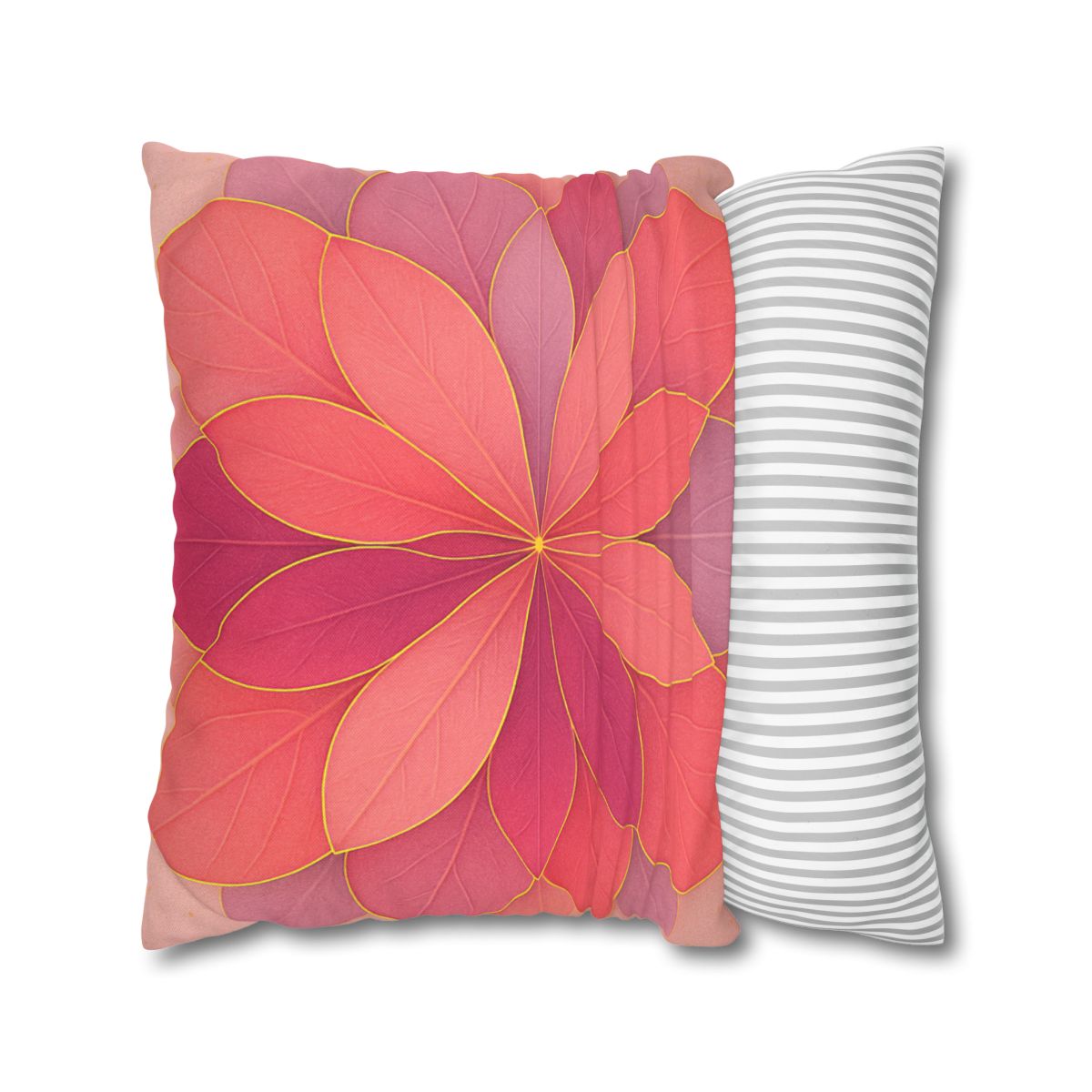 Petal Prism Overlap unique gift pillow cases