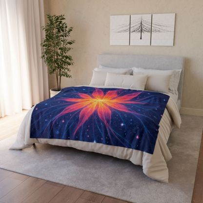 Ion Bloom Starburst Tapestry warm winter blankets