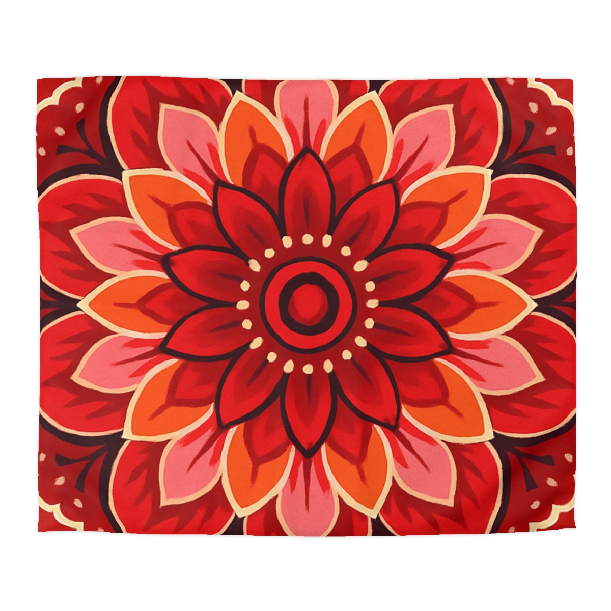 Bloom Burst Mandala stylish duvet covers