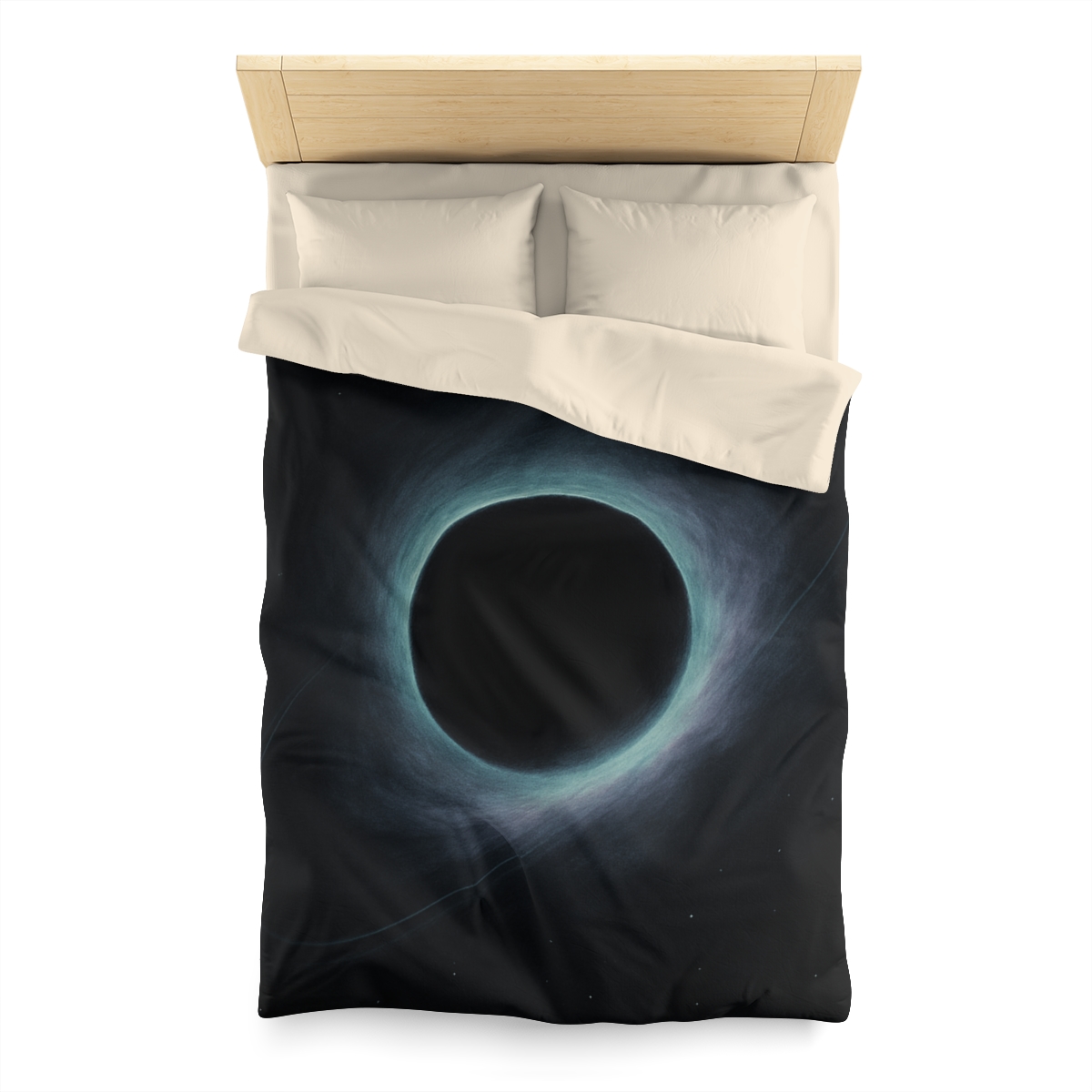 Event Horizon Ink Bloom personalized bedding duvets