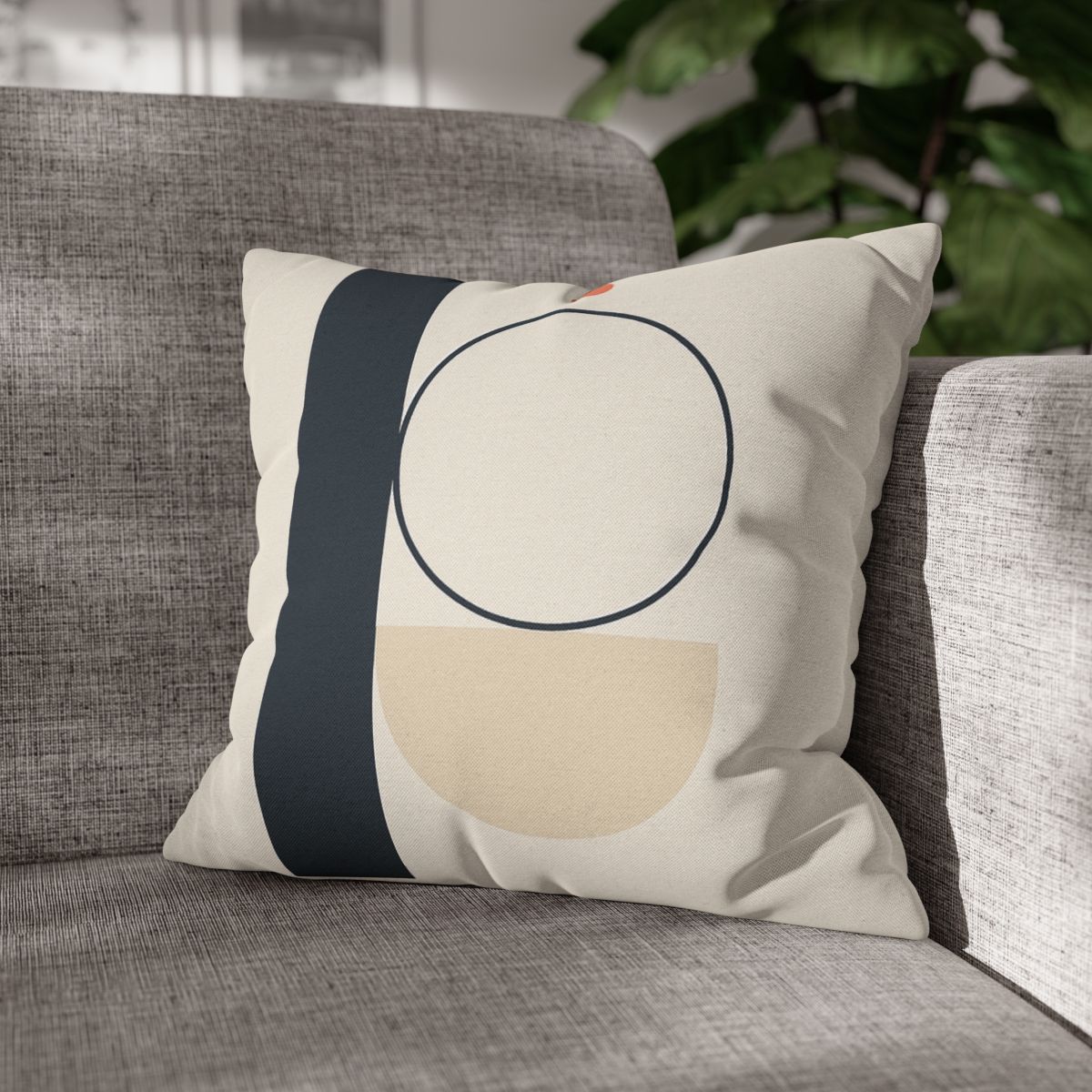 Quiet Column With Split Circle trendy patterned pillow cases