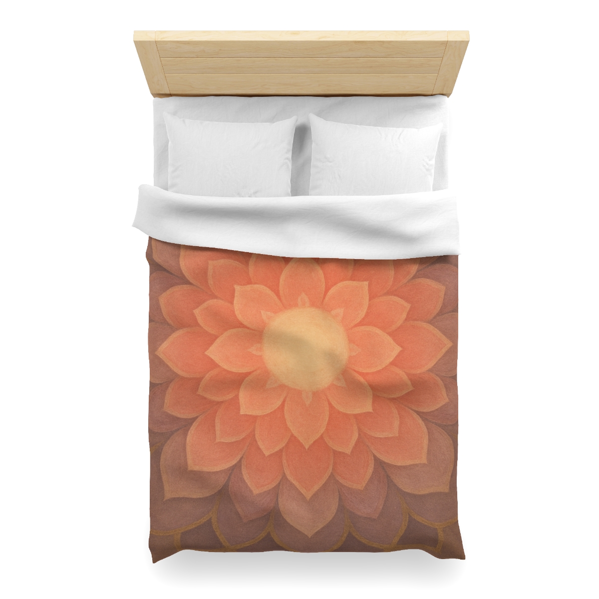 Petal Mandala Overlay trendy bedroom duvets