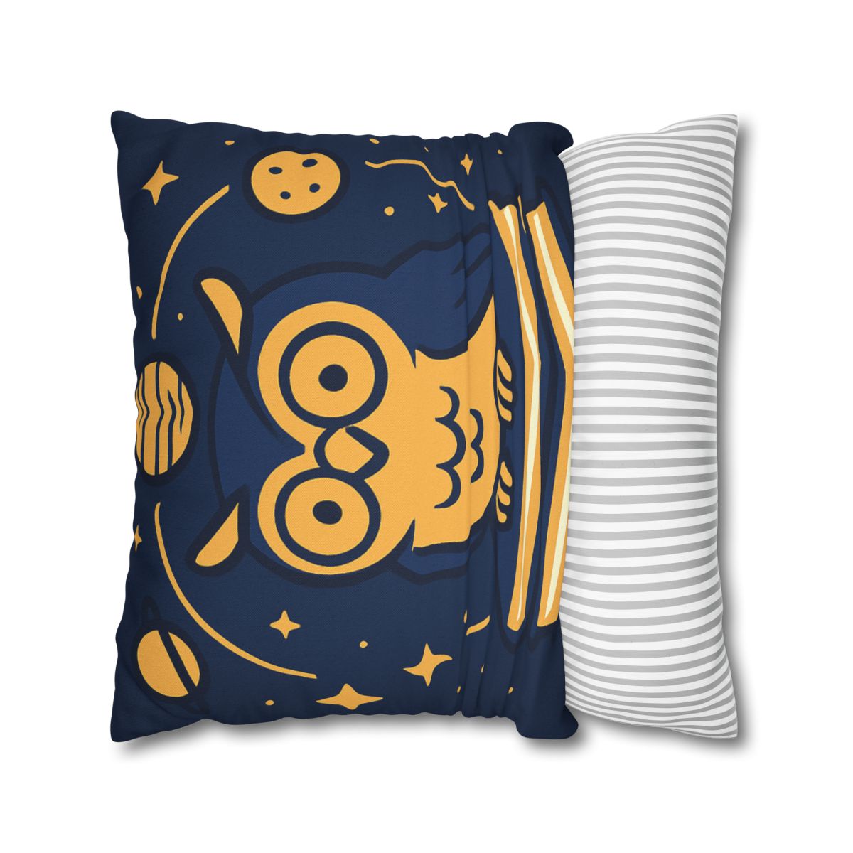 Galactic Owl Library custom pillow cases