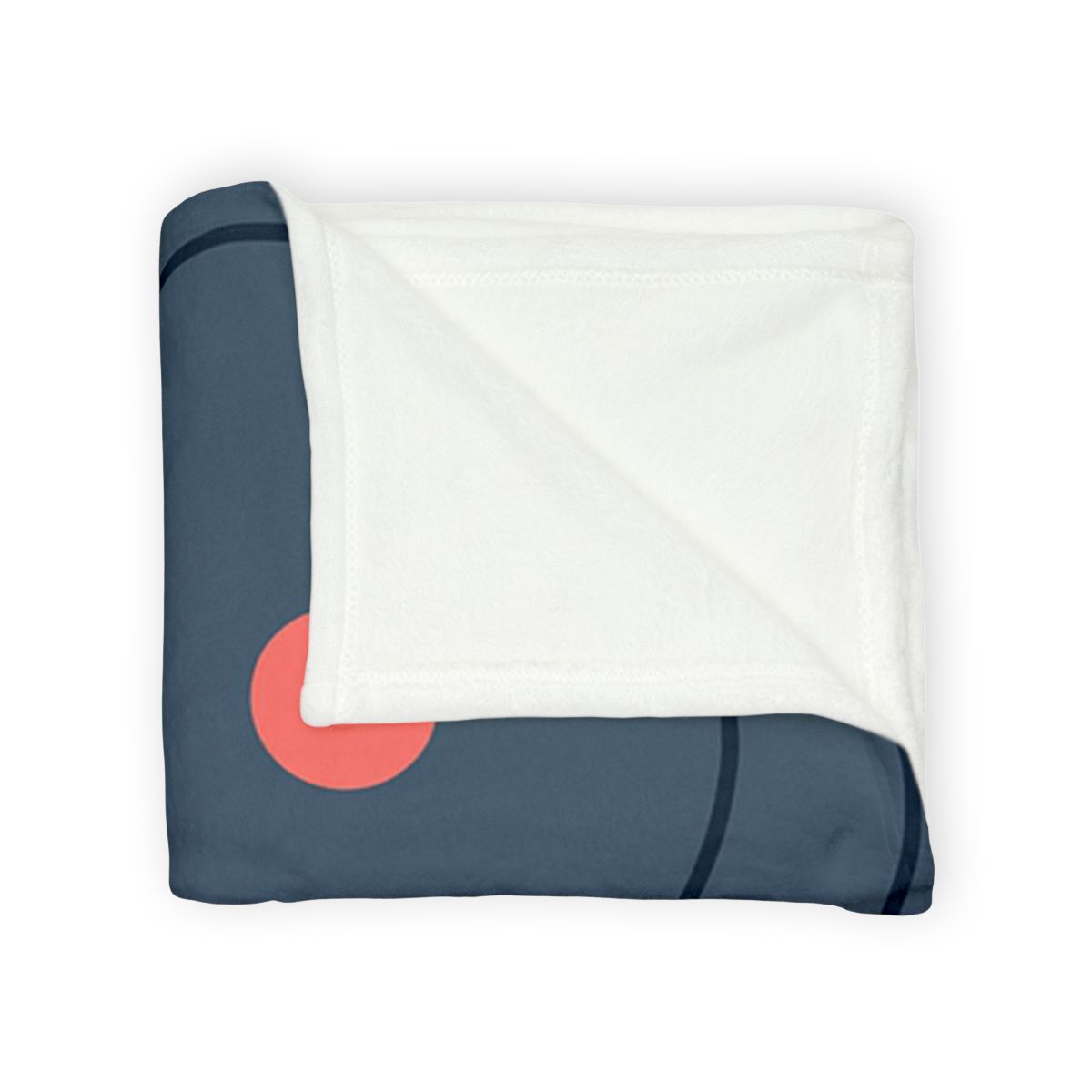 Three Balanced Rings stylish throw blankets