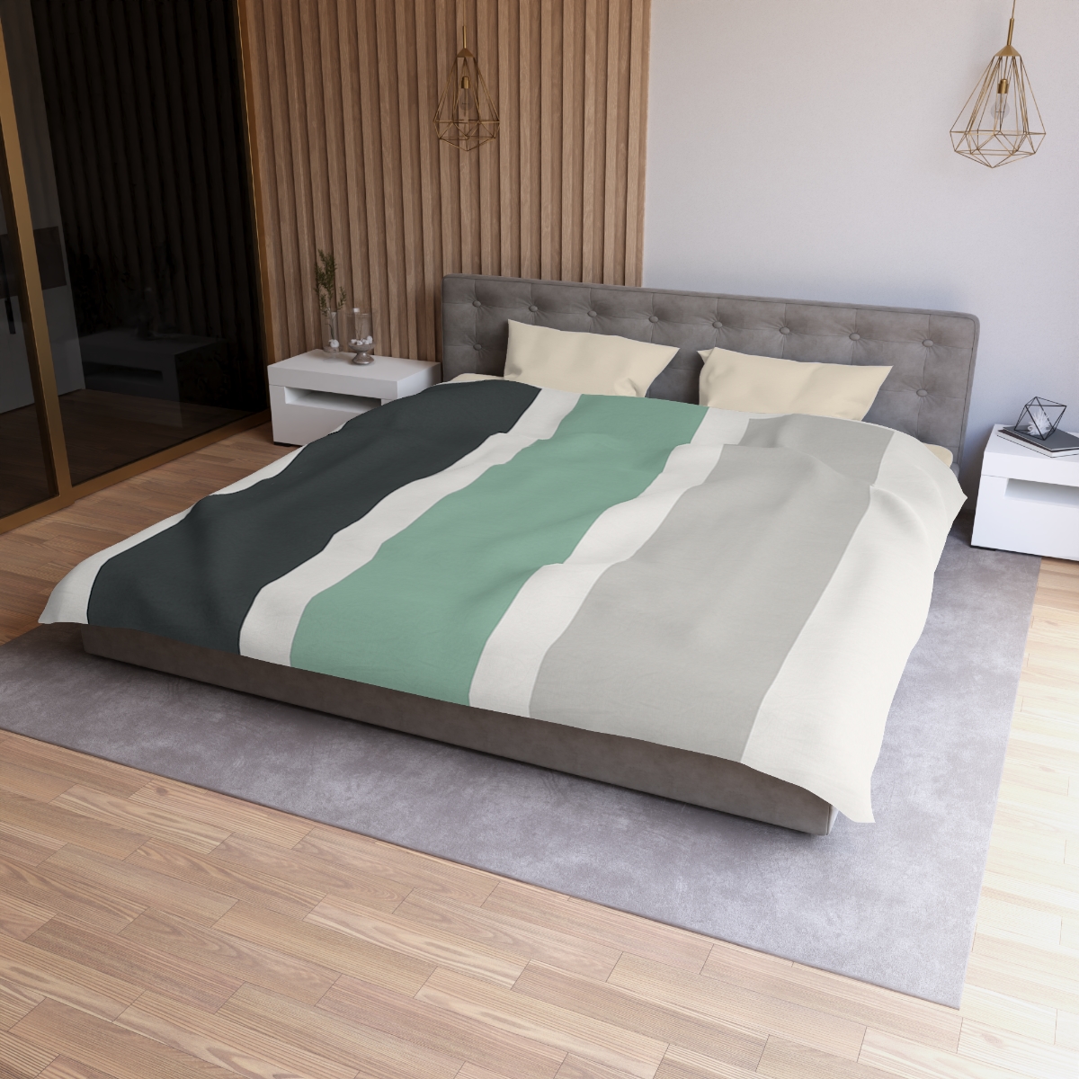 Offset Column Trio unique patterned duvets