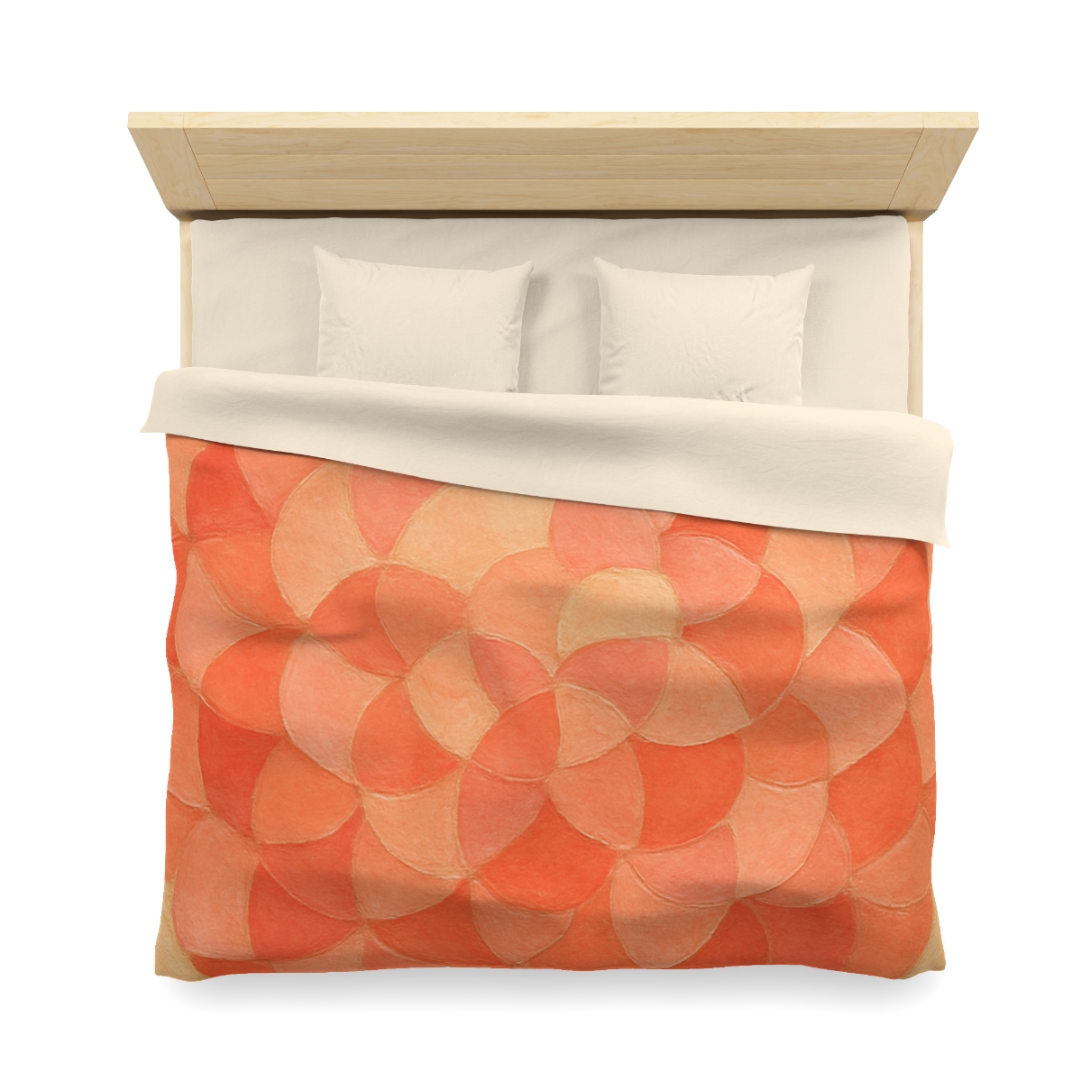 Petal Mosaic Halo personalized bedding duvets