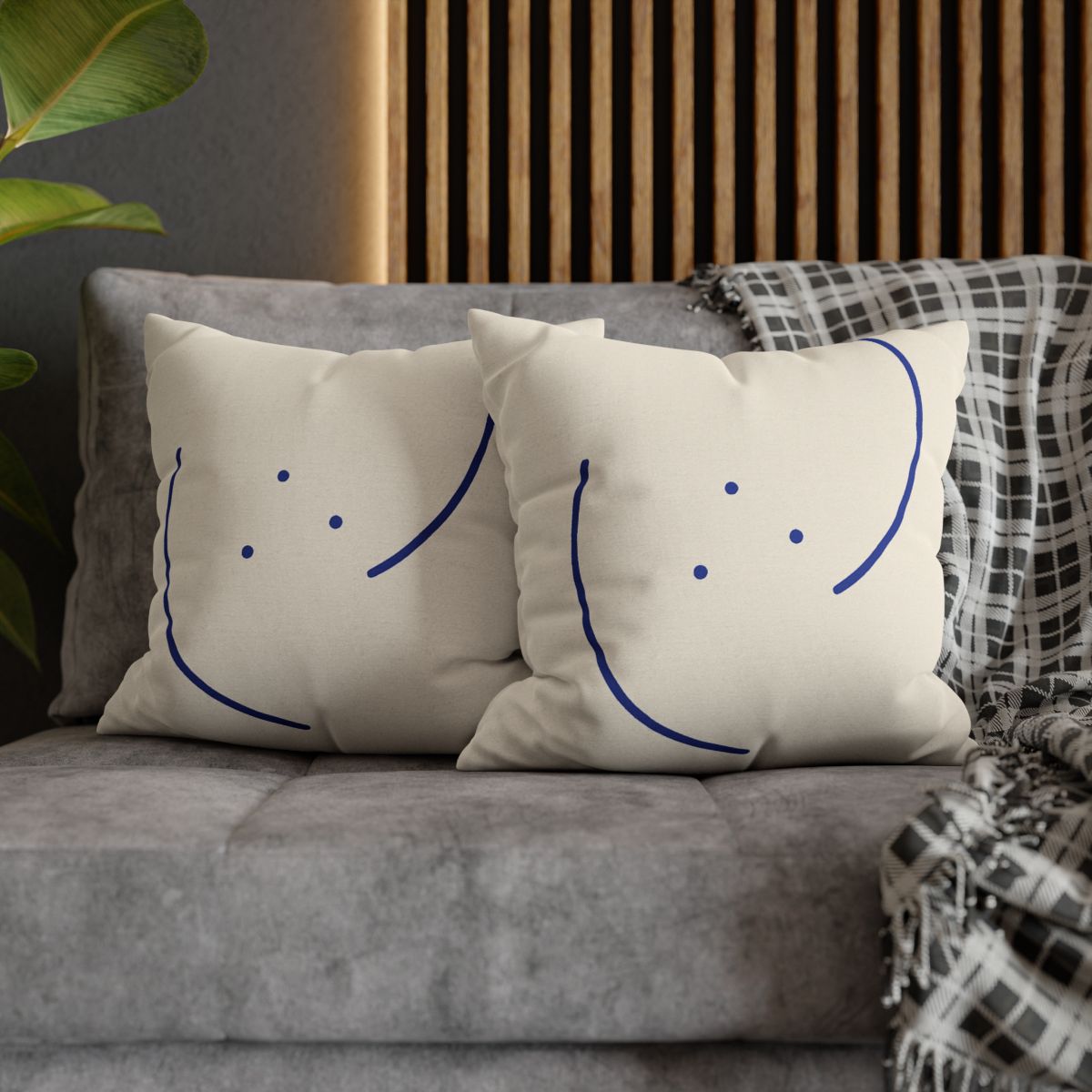 Twin Crescent Constellation comfortable bedding pillow covers