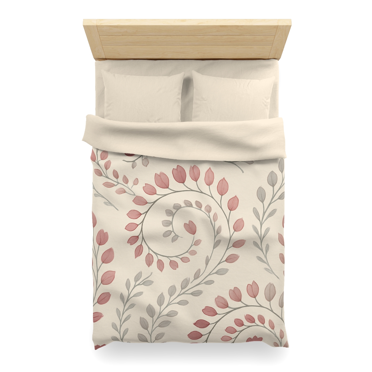 Bud Spiral Cascade custom duvets