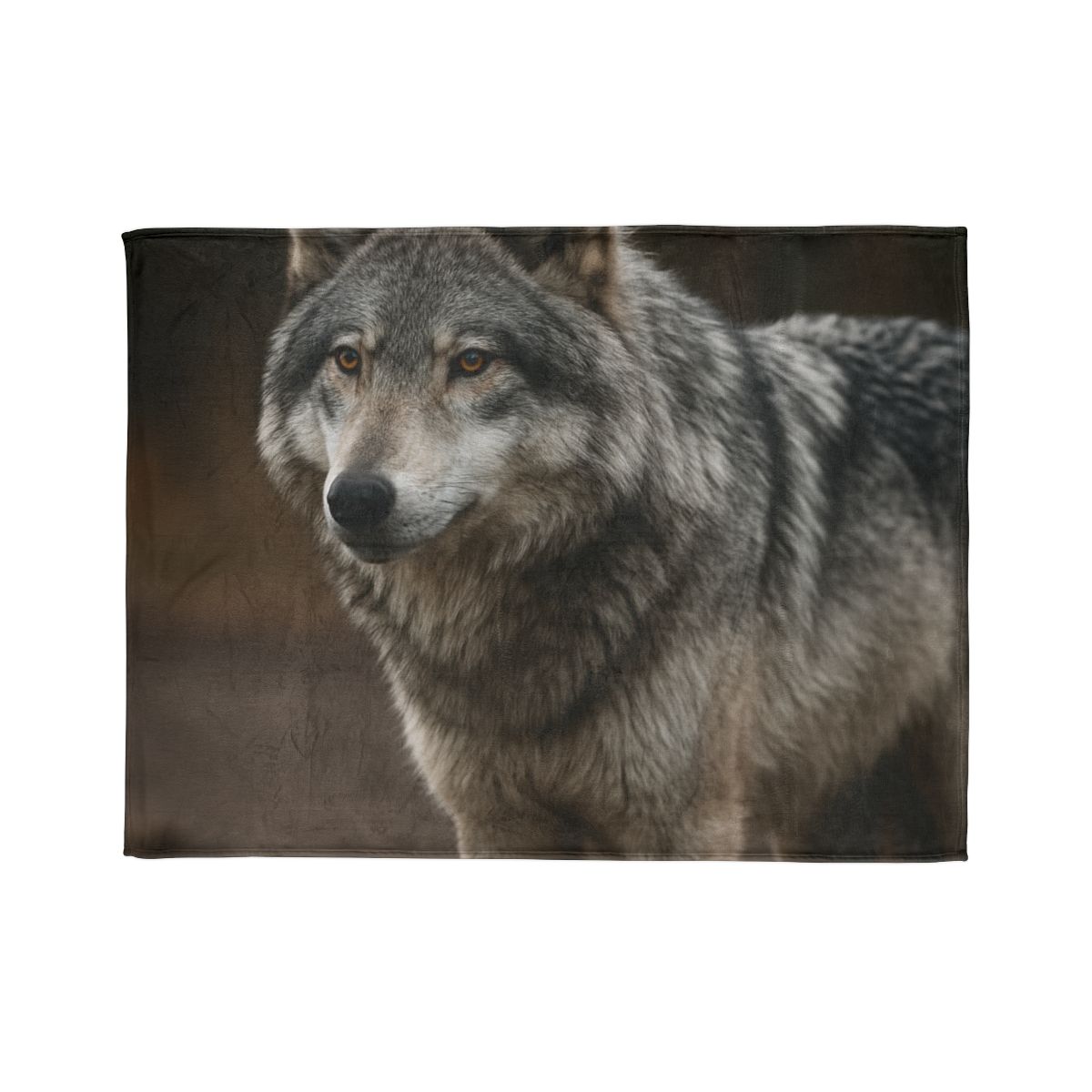 Silver Gaze Gray Wolf decorative home blankets