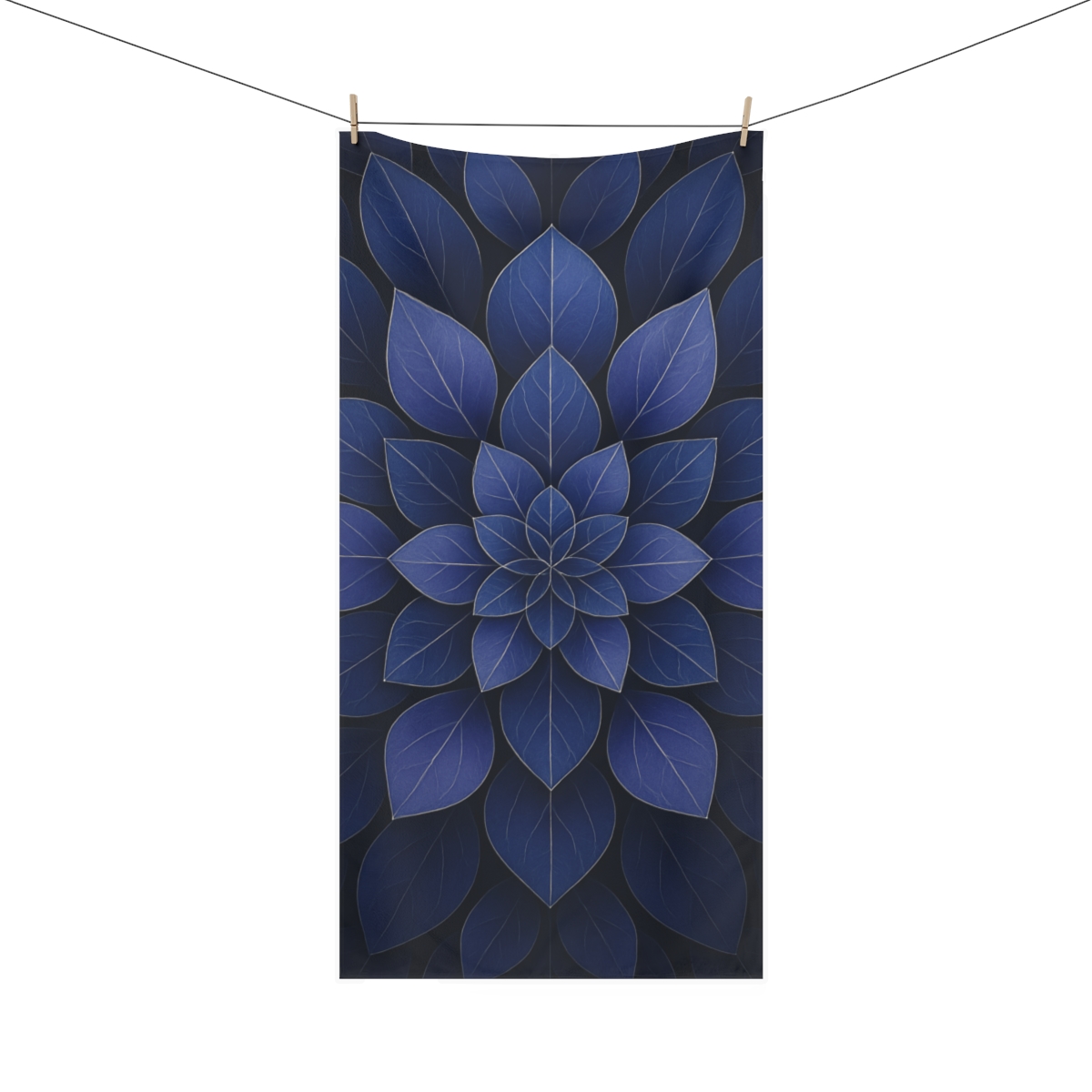 Petal Prism Tessellation comfortable face towels