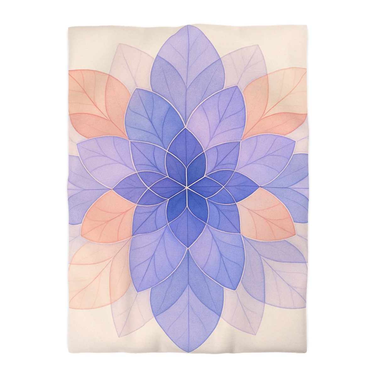 Petal Prism Lattice soft comforter duvets