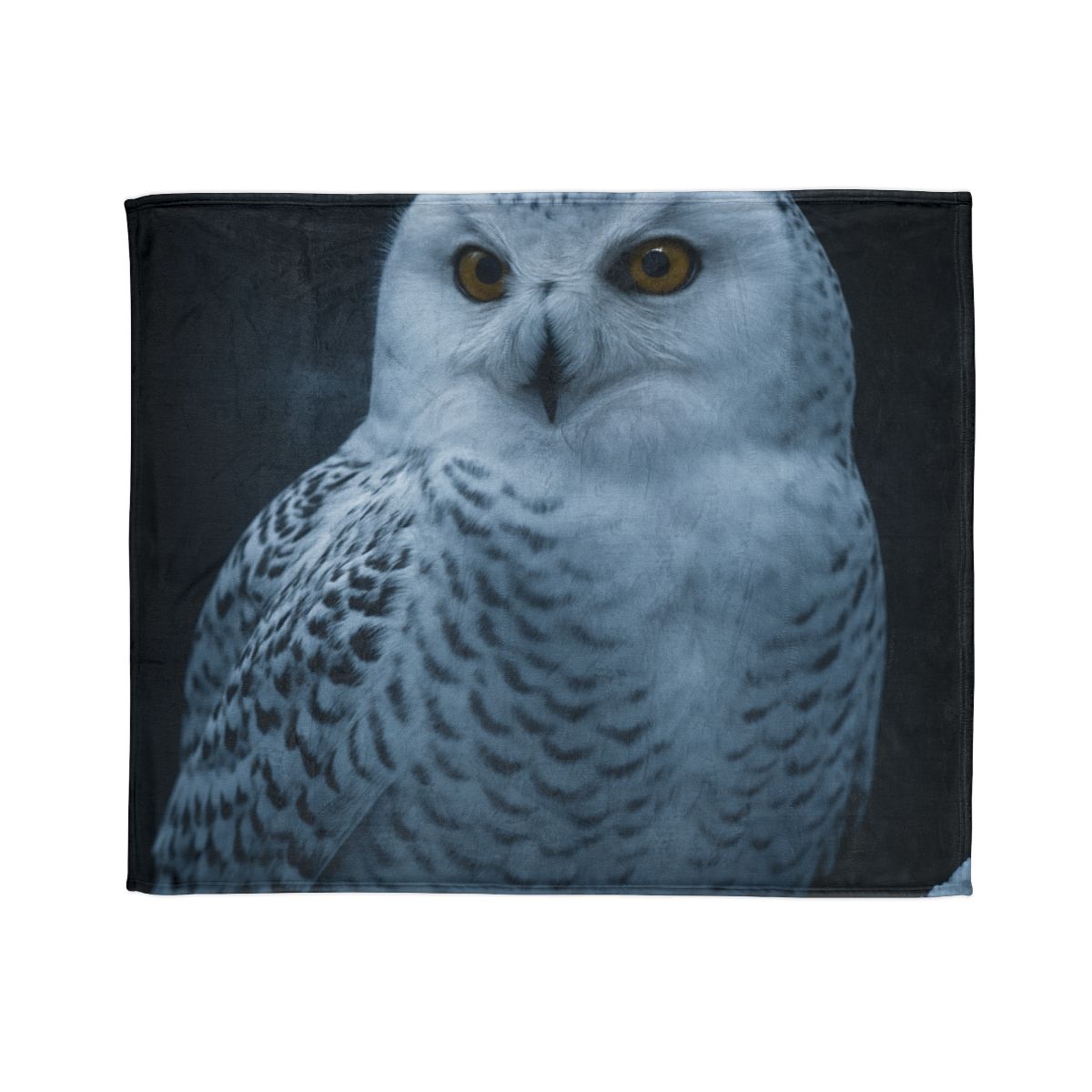 Midnight Watch Snowy Owl warm winter blankets