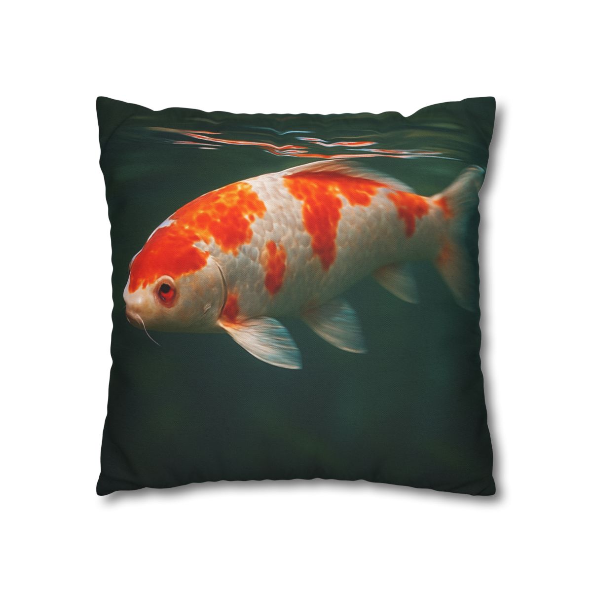 Crystal Current Koi Fish custom pillow cases