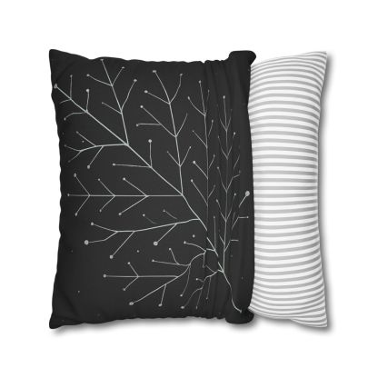 Leaf Vein Constellation Map custom pillow cases