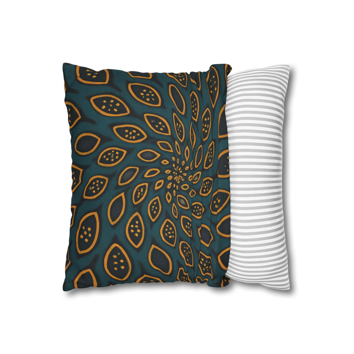Spiral Seed Pod Array personalized pillow covers