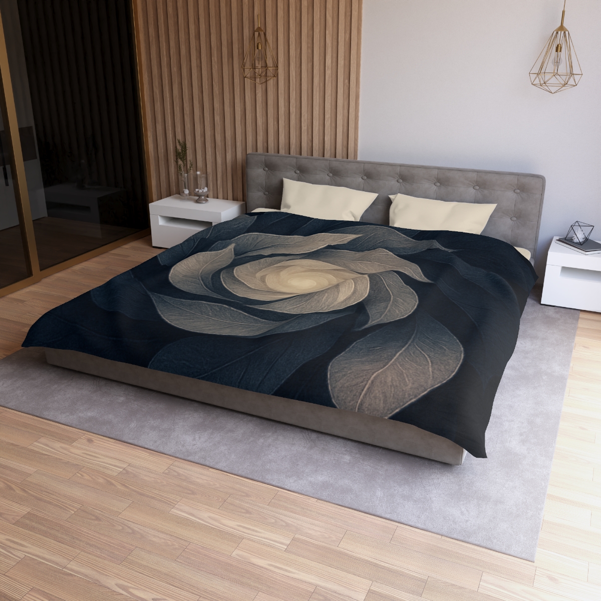 Petal Shadow Helix stylish duvet covers