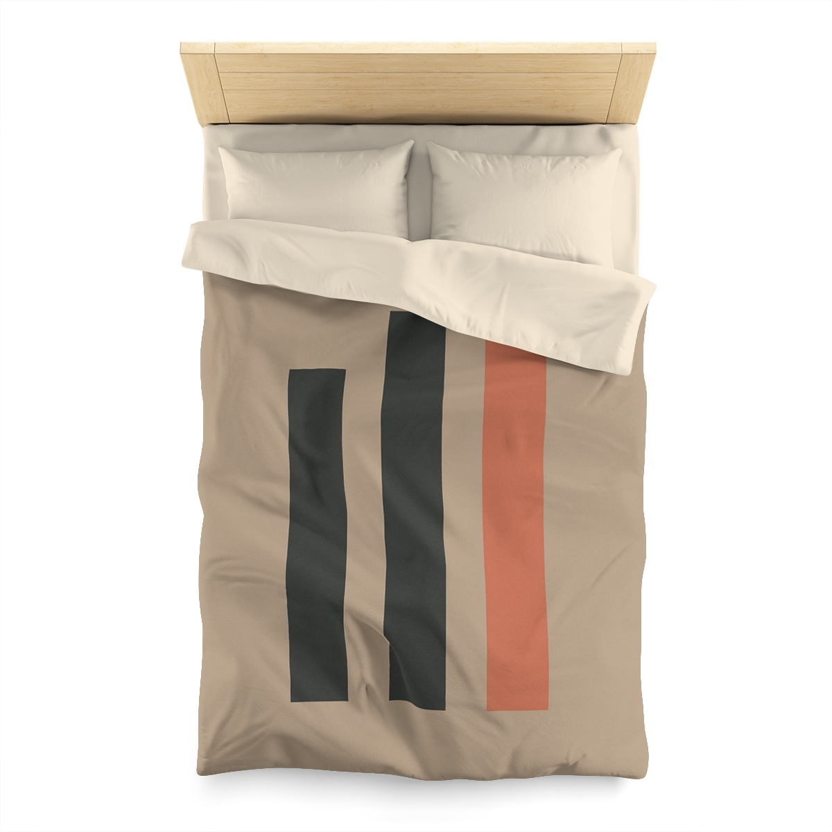 Balanced Triad Of Bars custom duvets