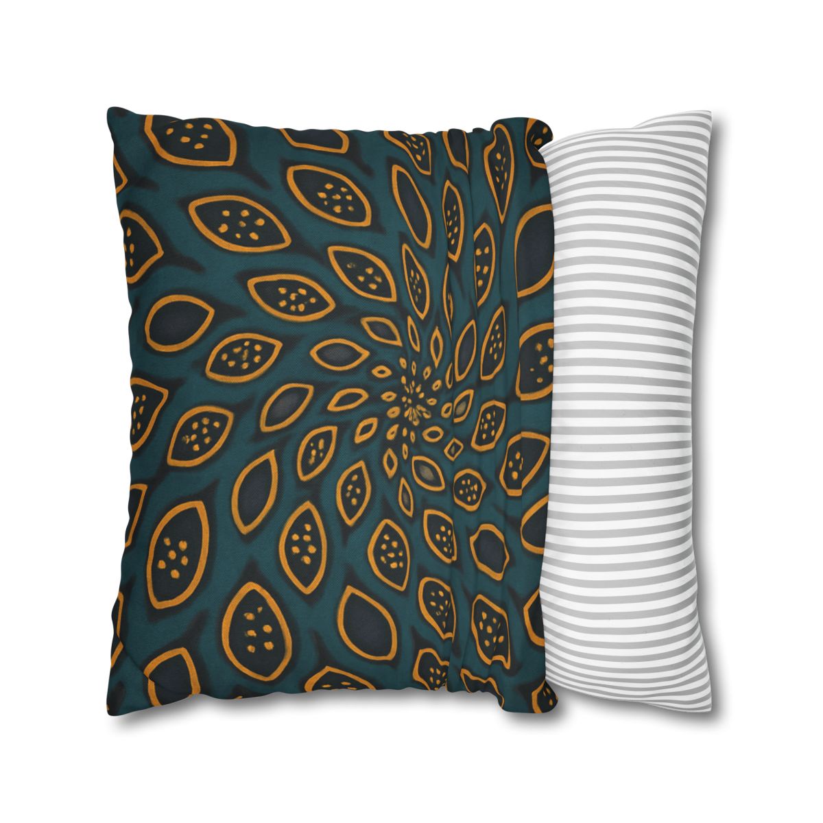 Spiral Seed Pod Array personalized pillow covers