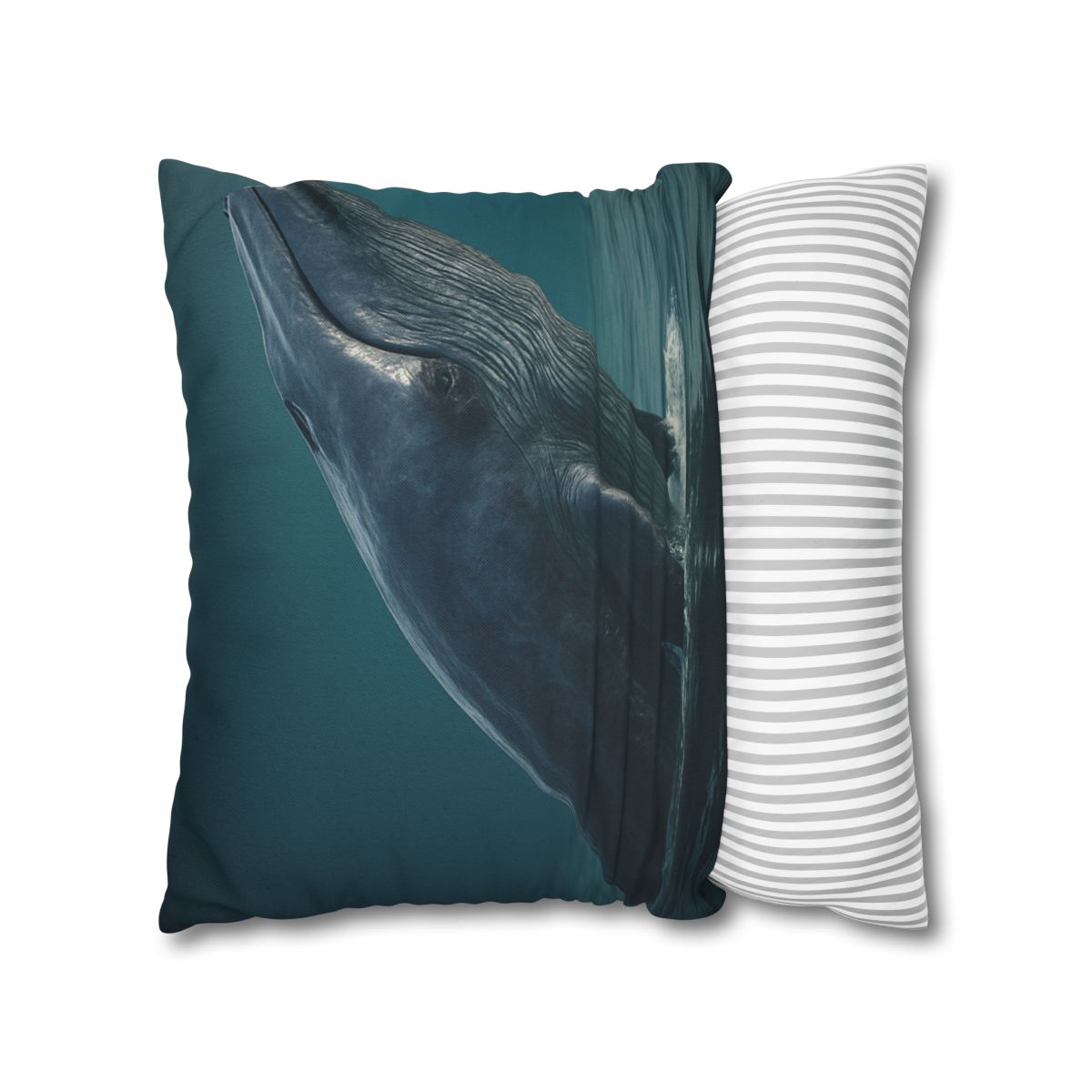 Ocean Song Blue Whale comfortable bedding pillow covers