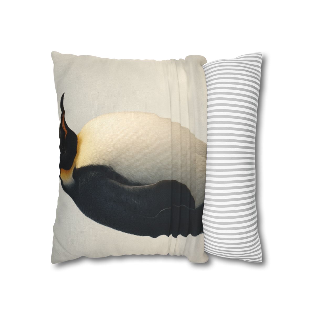 Aurora Hush Emperor Penguin soft cotton pillow cases
