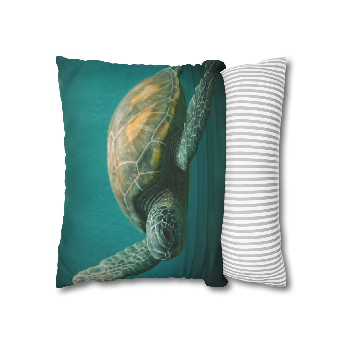 Comet Guard Green Sea Turtle custom pillow cases