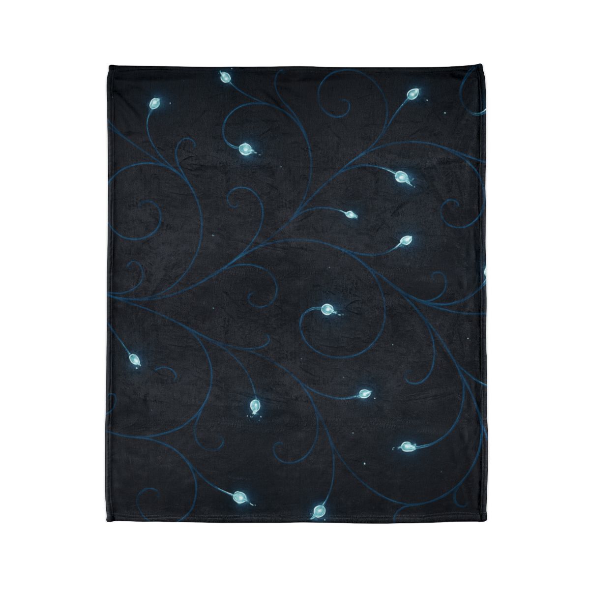 Starlit Vine Constellation designer printed blankets