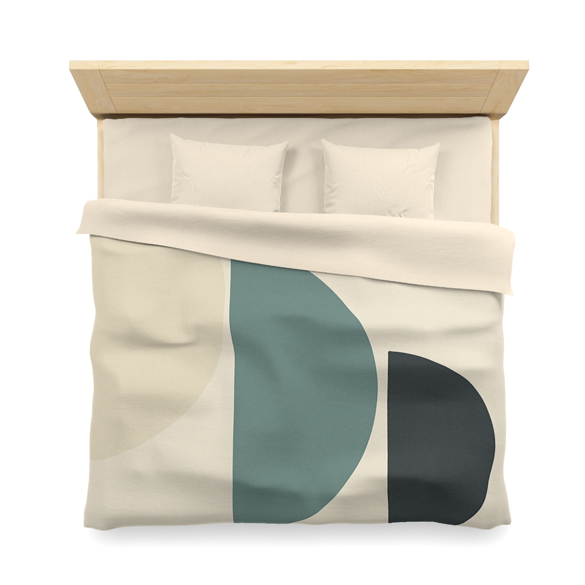 Staggered Crescent Trio soft comforter duvets