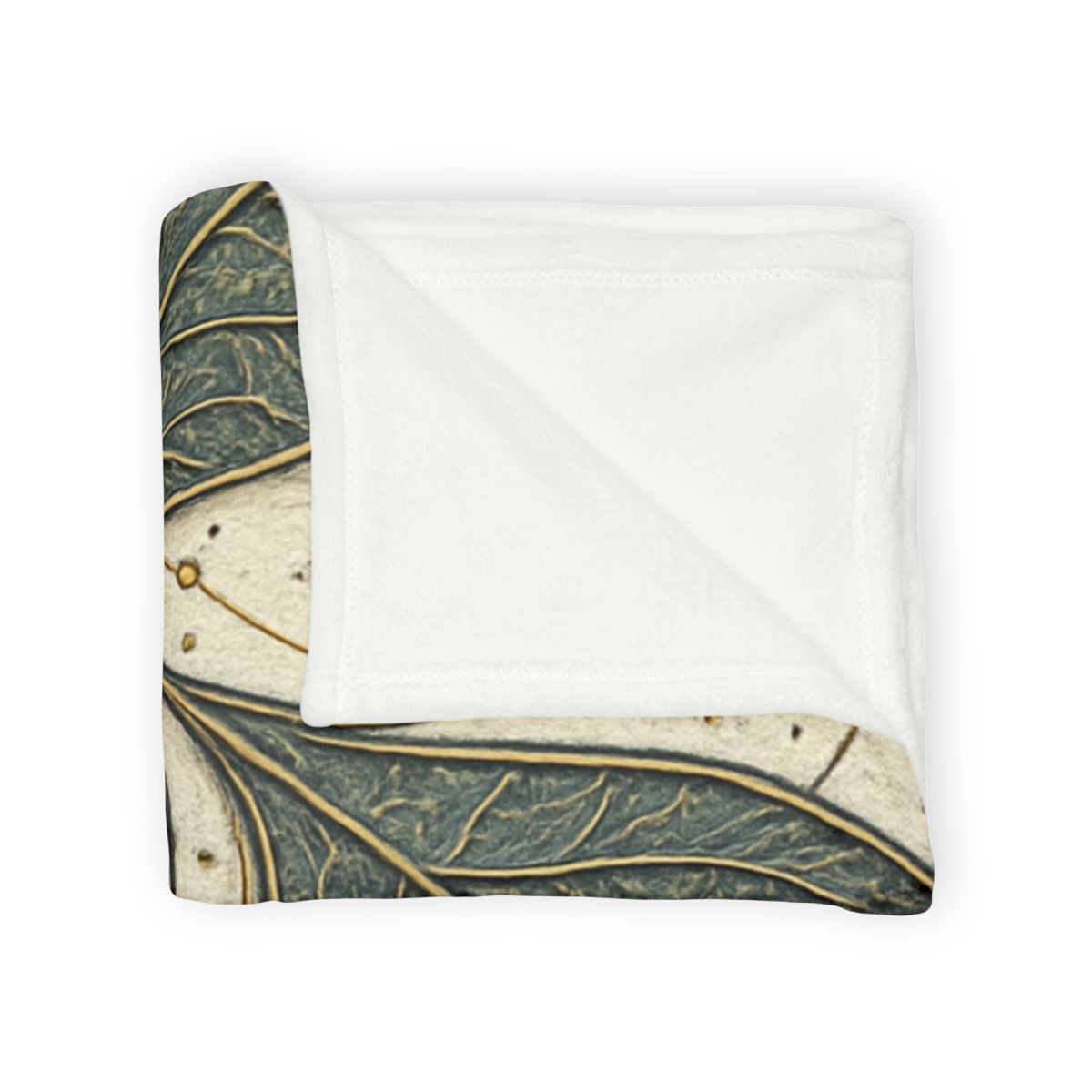 Leaf Vein Starchart Filigree stylish throw blankets