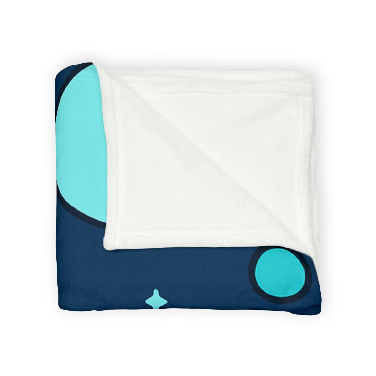 Starlight Sea And The Cosmic Dolphins trendy patterned blankets