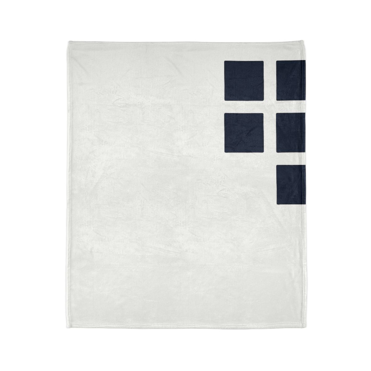 Corner Grid With Missing Star trendy patterned blankets