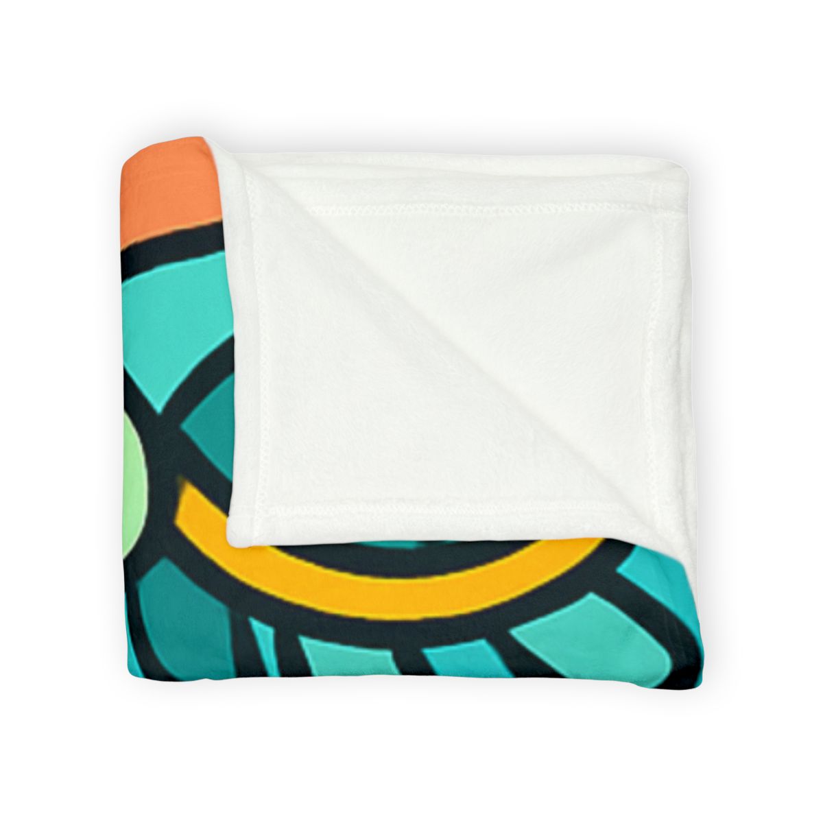 Cosmic Coral Reef Classroom soft fleece blankets