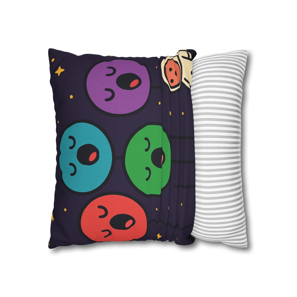 Galaxy Garden Of Singing Planets designer print pillow cases
