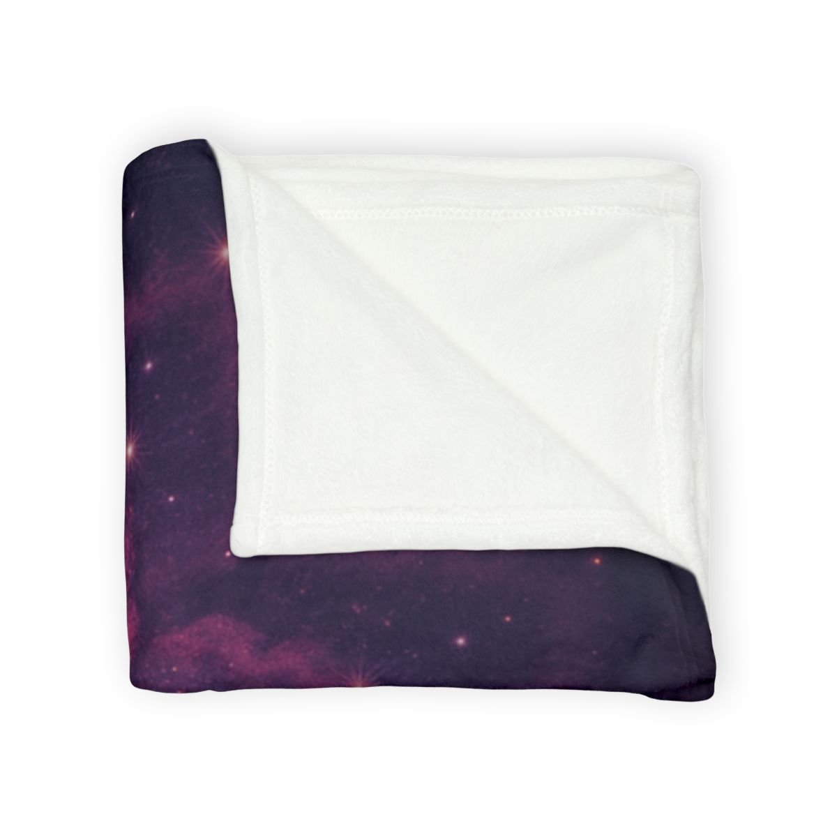 Starburst Fractal Bloom soft fleece blankets