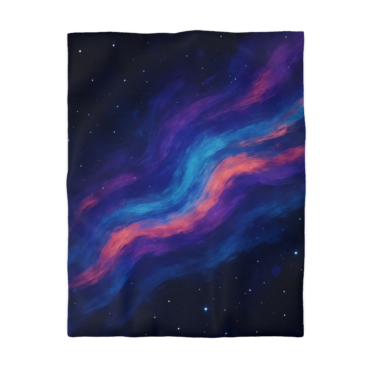 Prismatic Ion Tide designer printed duvets