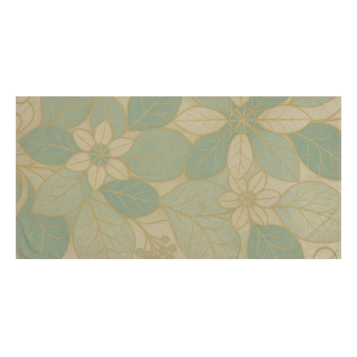 Petal Lattice Mosaic trendy hand towels