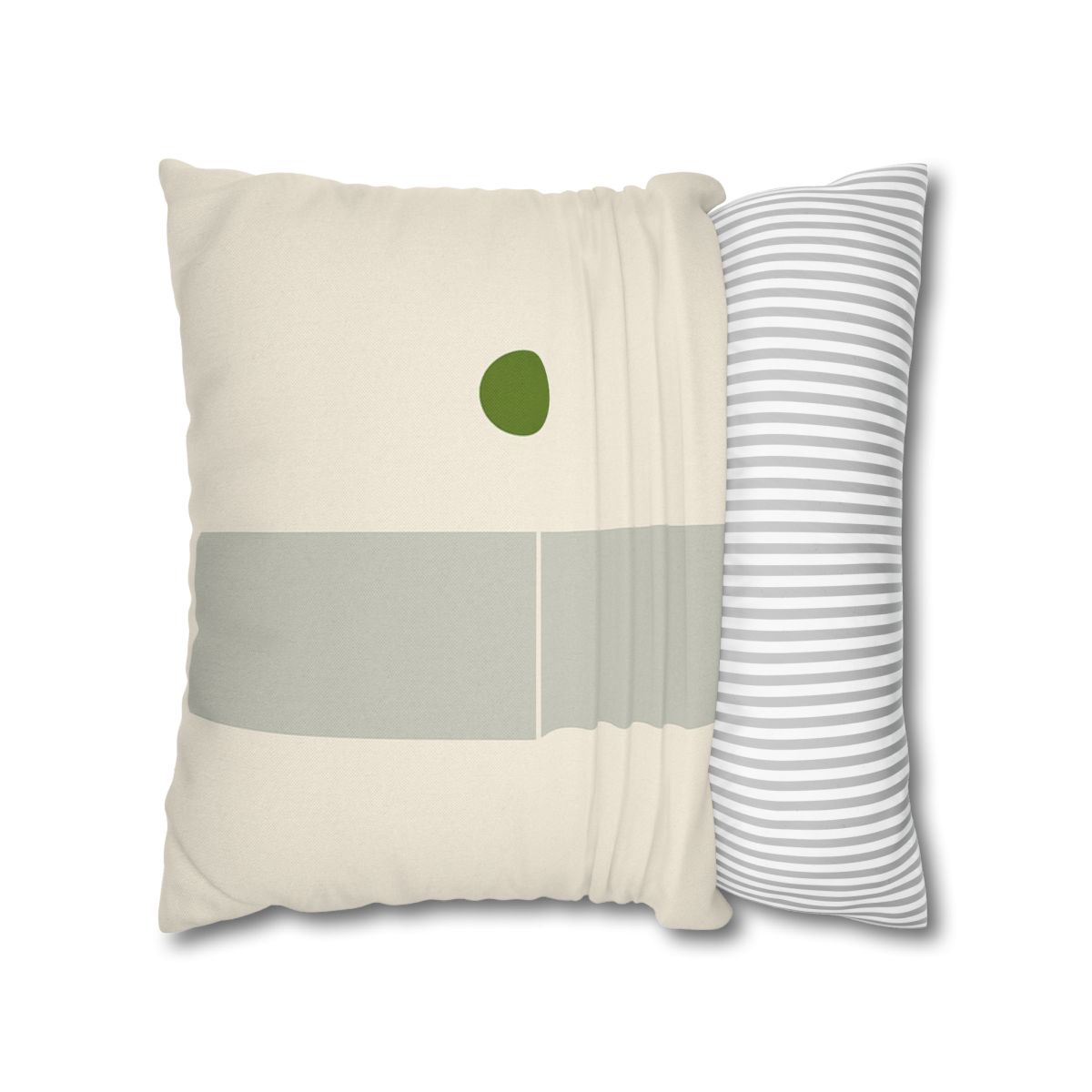 Split Column With Floating Dot soft cotton pillow cases