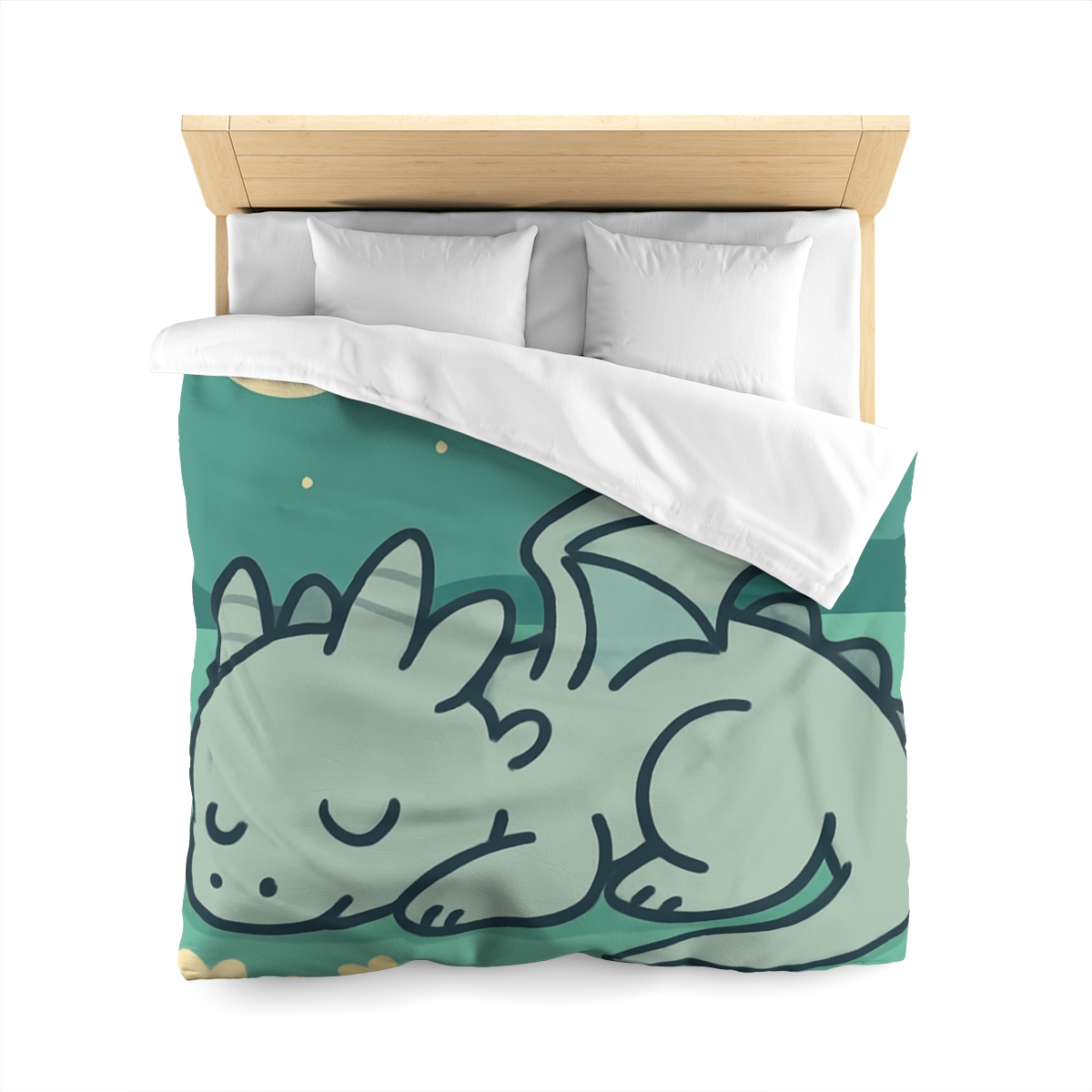 Moonlight Meadow Dragon stylish duvet covers