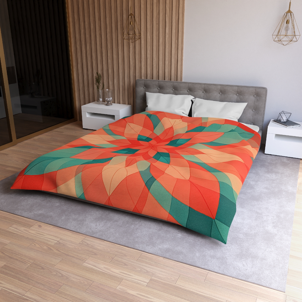 Petal Prism Overlap warm winter duvets