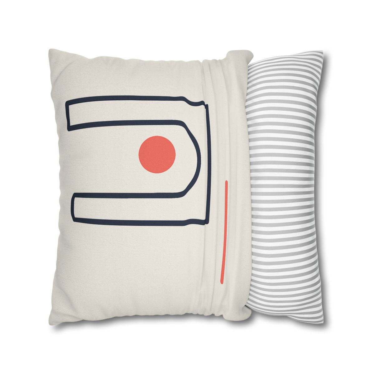 Orbit Gap Rectangles designer print pillow cases