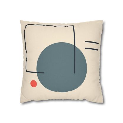 Quiet Orbit With Offset Frame unique gift pillow cases