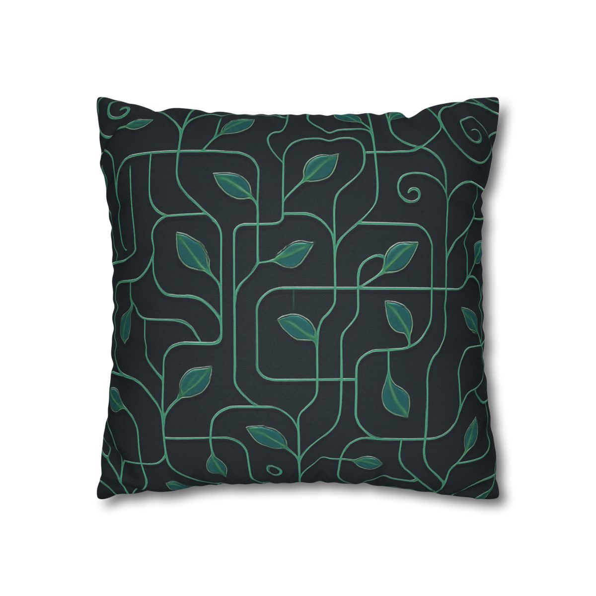Vine Circuit Lattice designer print pillow cases