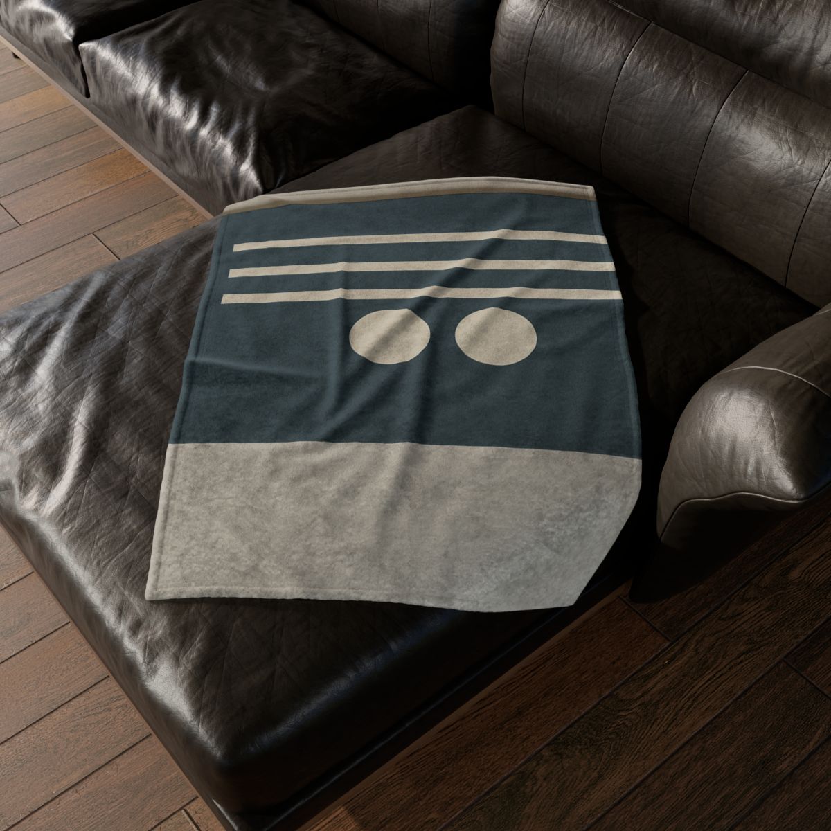 Negative Space Lattice stylish throw blankets