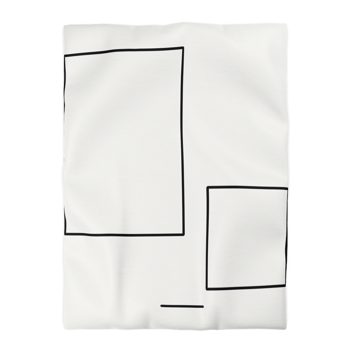 Offset Rectangle Pair With Anchor Line soft comforter duvets