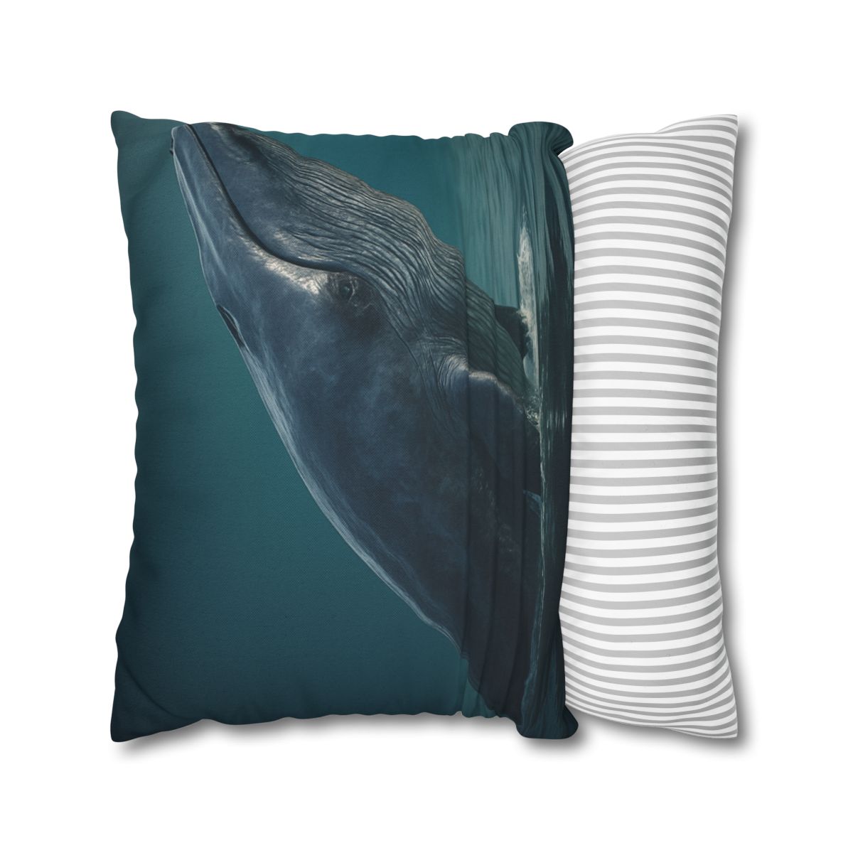 Ocean Song Blue Whale comfortable bedding pillow covers