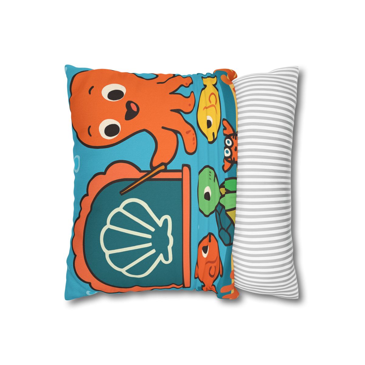 Coral Classroom Under The Sea custom pillow cases