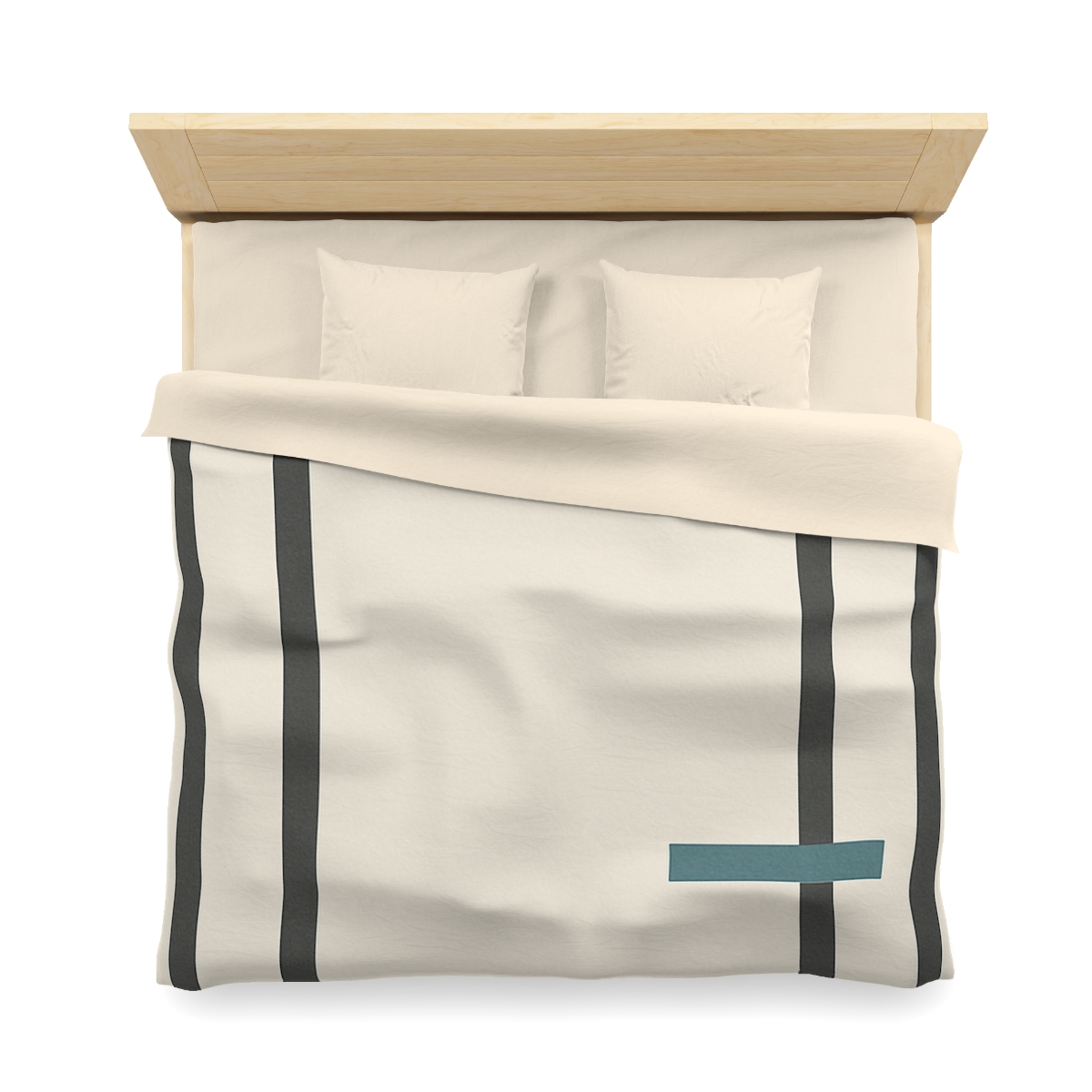 Layered Window Trio custom duvets