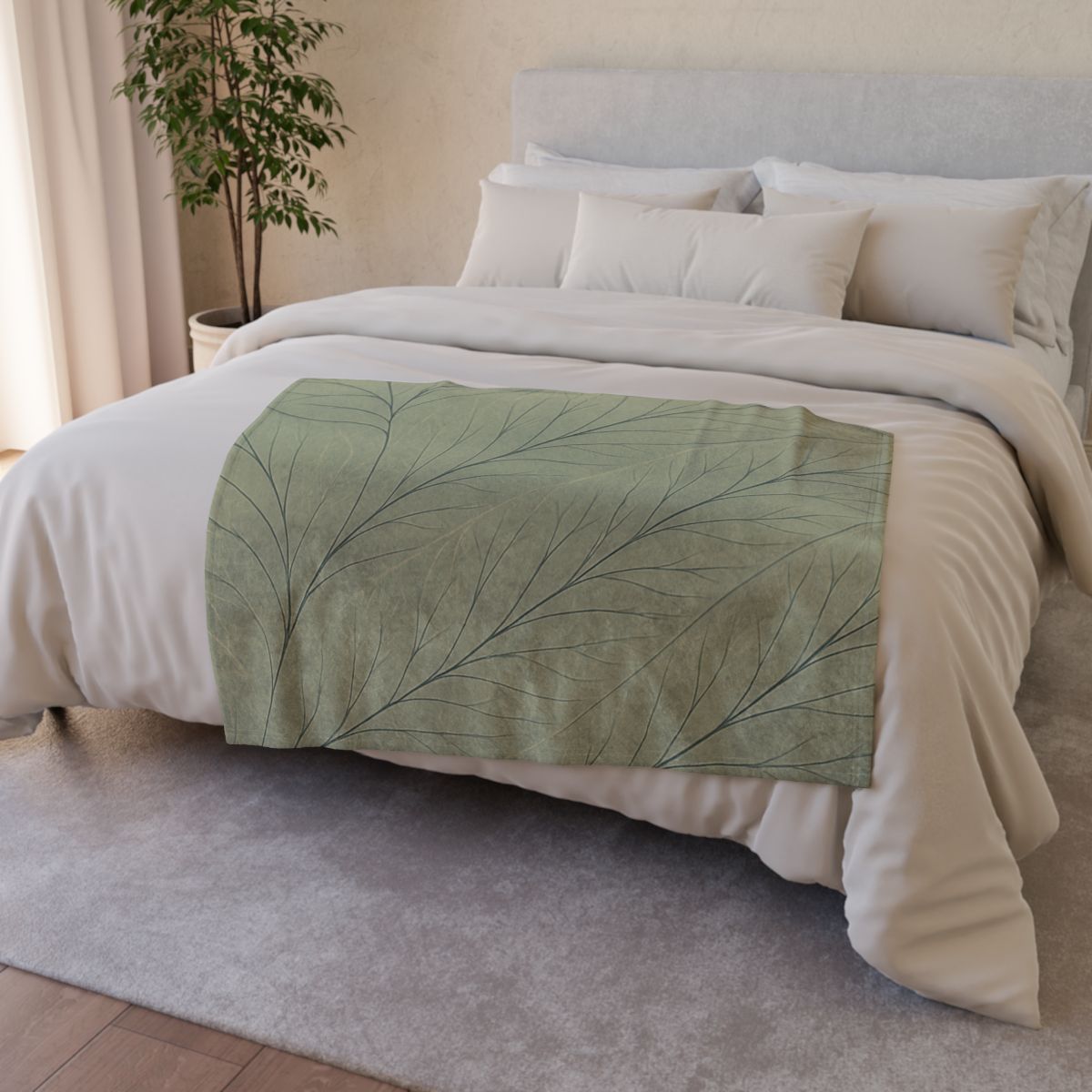 Veined Lace Circuit stylish throw blankets