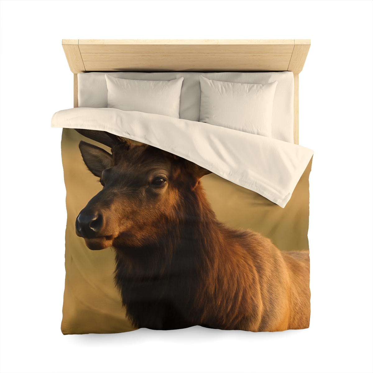 Antler Crown Mountain Elk soft comforter duvets