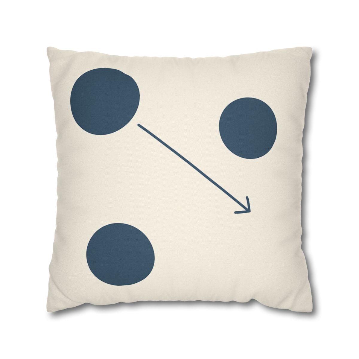 Orbital Triangle Drift unique gift pillow cases